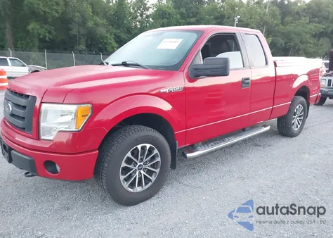 2010 Ford F150 Super Cab from USA, damaged, VIN 1FTEX1E87AFD47474